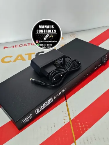 Splitter knup 1x8 (HDMI) R$180,00