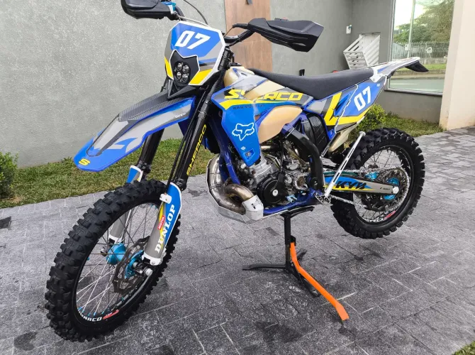 Scherco Factory edition 300Se 2 tempos ano 2015 Saveiro Strada Montana crf