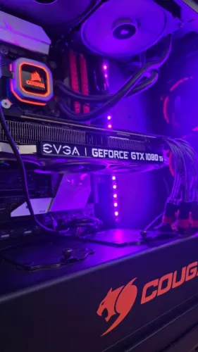 PC Gamer High-End Completo | i7 8700K + GTX 1080 Ti 11GB + Monitor Asus 144Hz