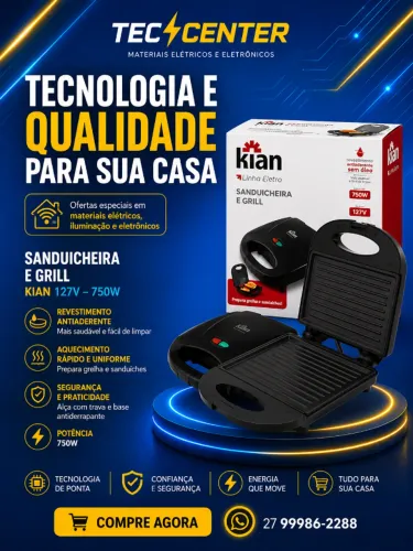 Sanduicheira e Grill