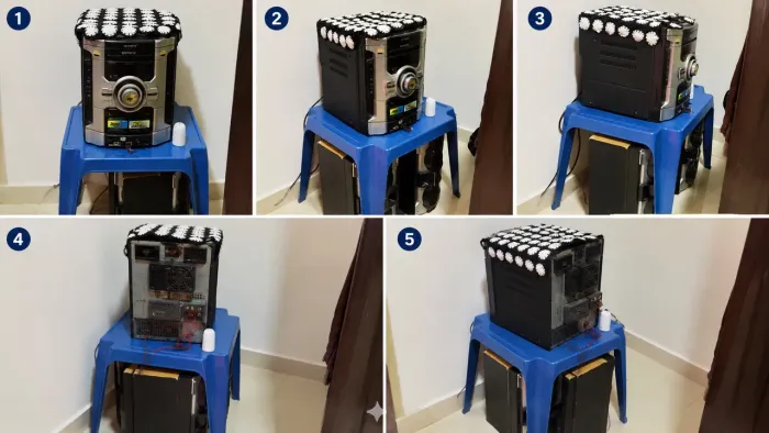     Mini System Sony Original - Som Potente e Graves Fortes