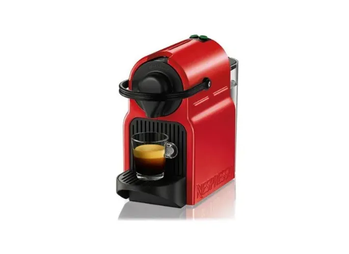 Cafeteira Nespresso Inissia C40 automática ruby red - Clássica Raridade