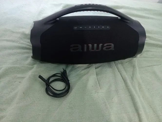 Caixa de som Boombox Aiwa