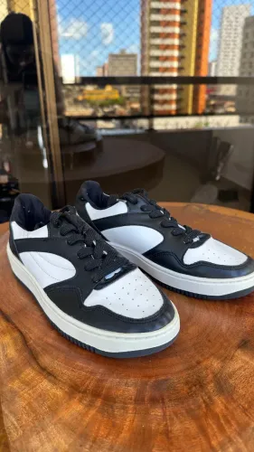 Tênis Constance Branco/Preto