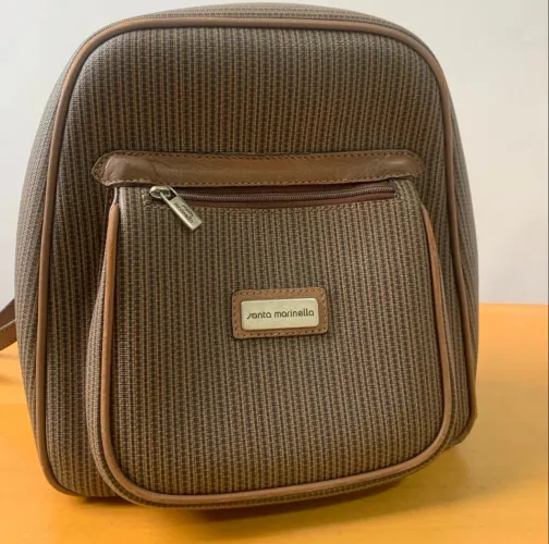 Mochila de couro Santa marinella