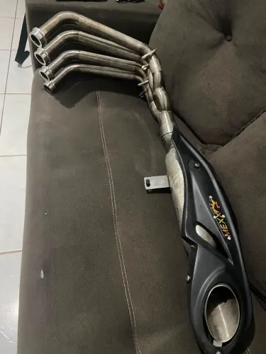 Escapamento Esportivo Mexx Full Completo Xj6 Taylor Made