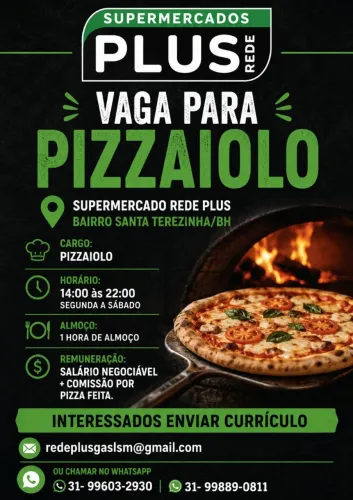 Vaga Pizzaiolo