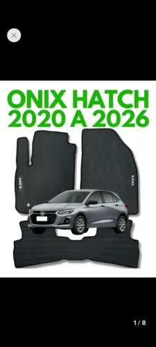 Jogo De Tapete Automotivo Onix Hatch Emborrachado