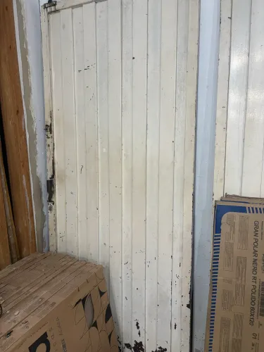 Portão de garagem e portão social