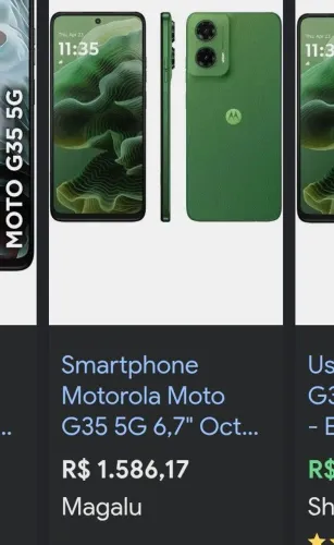 Moto G35 trocar em IPhone 11