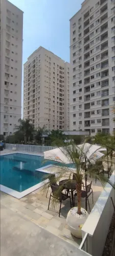Apartamento 3 quartos mobiliado 66m2 condominio garden bosque da saude