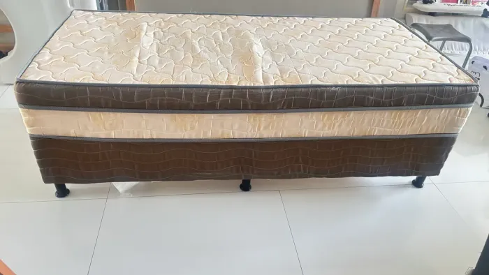 Oferta cama box com colchão box