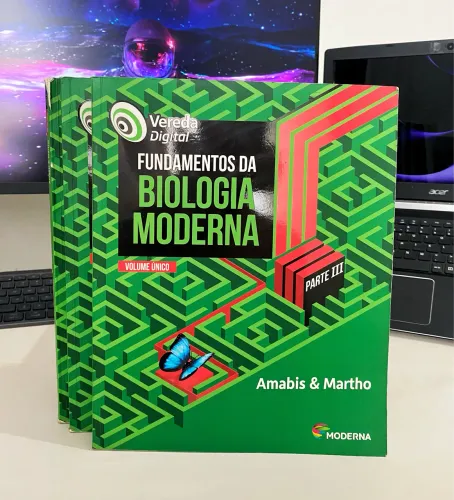 Livros de biologia - Amabis e Martho (volume único)