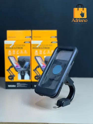 Suporte de celular impermeável tela touch