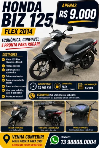 Honda Biz ES 2014