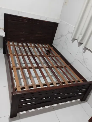 Cama casal madeira