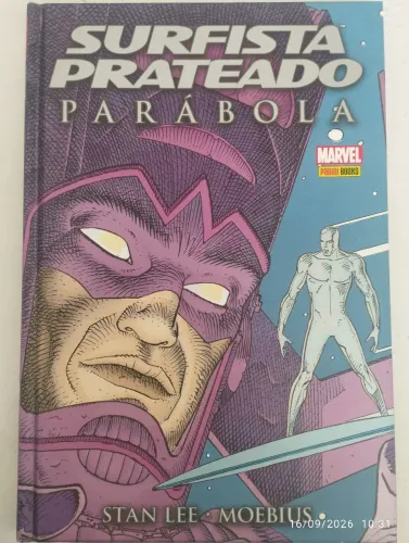 HQ Quadrinhos Marvel Surfista Prateado Parabola