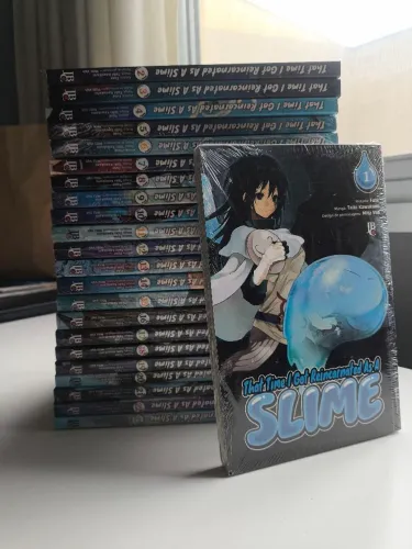 Coleção mangás - That Time I got Reincarnated as a Slime - Volumes 1 a 23