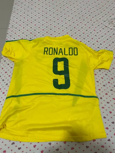 Camisa Brasil Ronaldo Retrô