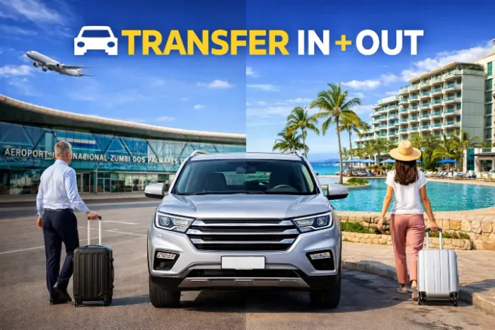 Transfer IN e Out  Aeroporto - Hoteis (Parte Baixa)
