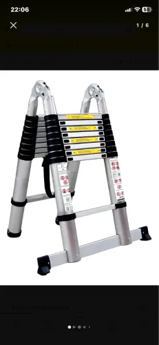 Escada telescópica 5,6m