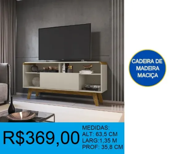 Rack retro com uma porta - entrega e montagem gratuita