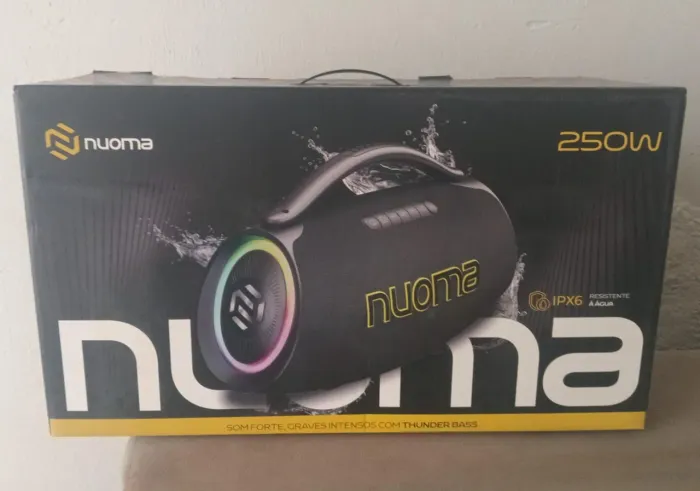 Vendo caixa de som nuoma nova na caixa