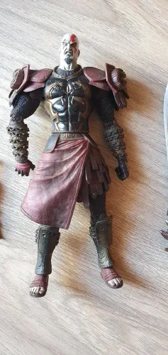 Boneco god of war Kratos original Neca