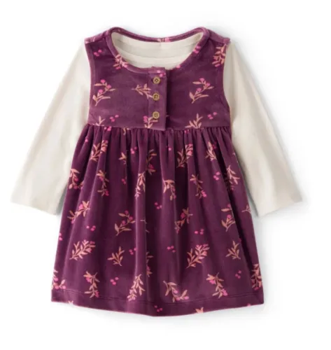 CARTER'S - Vestido com Body manga longa 18M (NOVO)