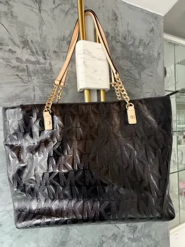 Bolsa Tote Michael Kors preta! Usada 1x nova