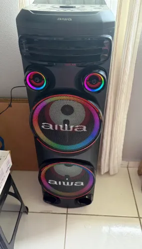 Caixa De Som Torre Aiwa 2300W