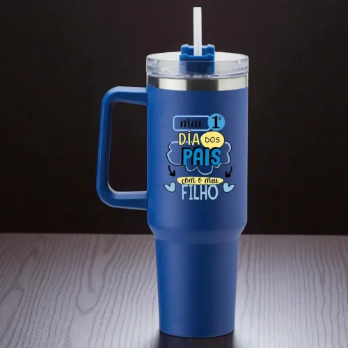 Caneca Térmica 1,2 Dia dos Pais Personalizada
