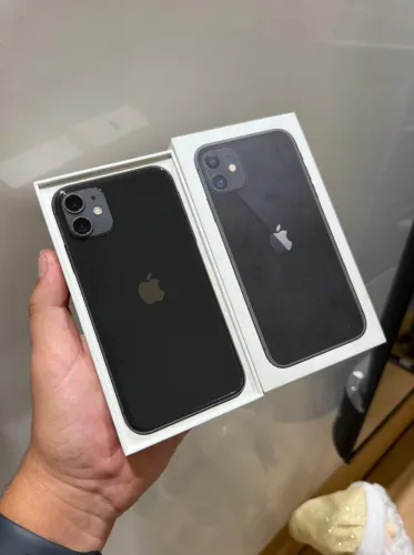 iPhone 11 BLACK 64GB TODO ORIGINAL COMPLETO SEM MARCAS DE USO