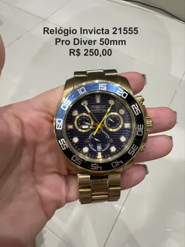 Relógio Invicta 21555 Pro Diver 50mm Original