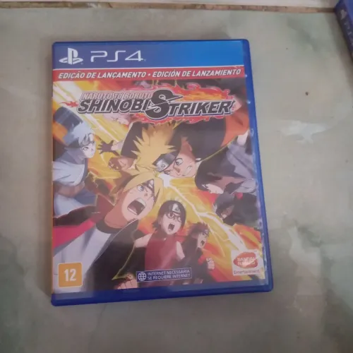 Naruto to Boruto Shinobi Striker PS4 Mídia Física Original