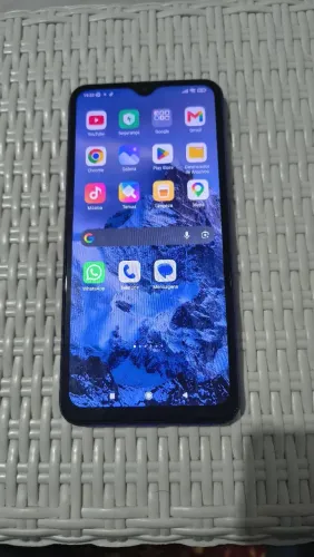 Celular redmi 9 azul funcionando perfeitamente!