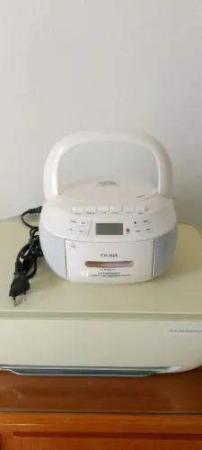 RÁDIO CD/K7 PLAYER
