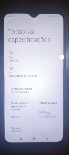 Celular Redmi Note 9
