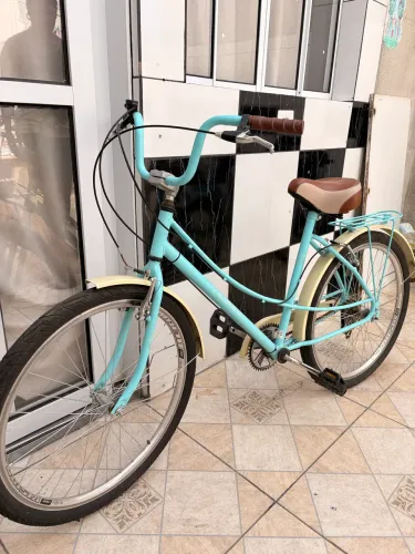 Bicicleta Yamada Ceci Aro 26 Azul Celeste 