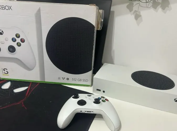 XBOX SERIES S + MONITOR SAMSUNG TROCO EM IPHONE