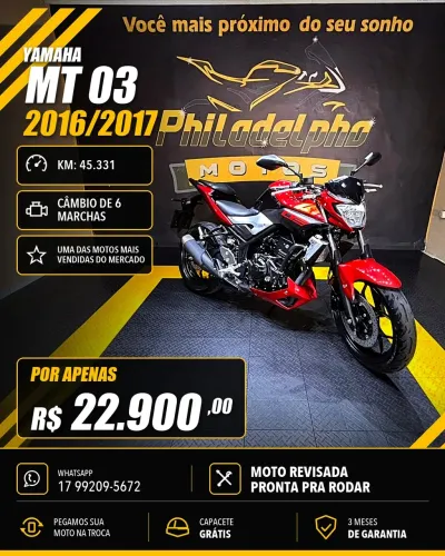 Yamaha MT-03 300 cc 