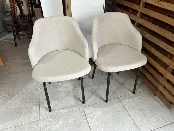 Poltrona decorativa Aço Mobília