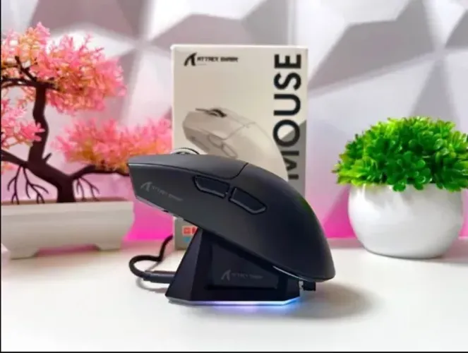 Mouse Gamer Attack Shark X11 - Sem fio