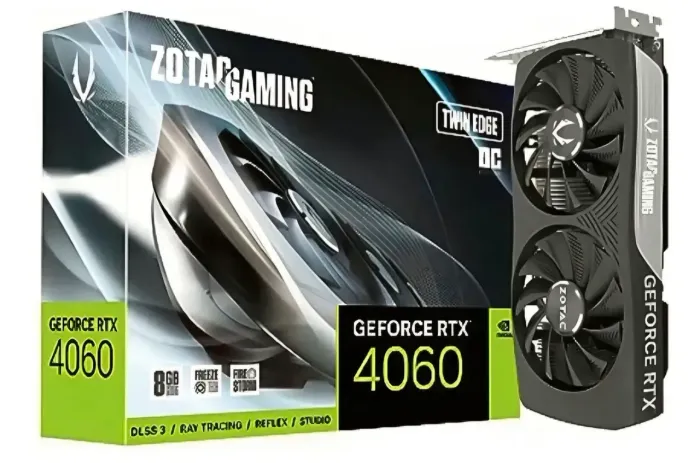 Placa de video RTX 4060 8 GB