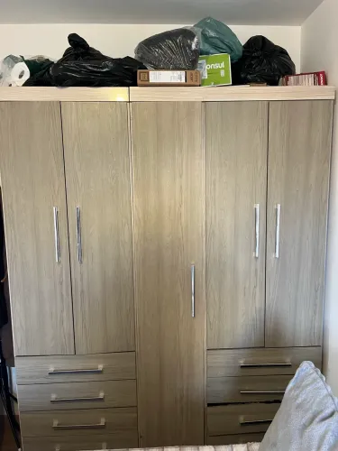 Guarda roupa casal modulado