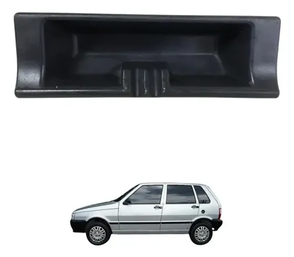 Moldura Cinzeiro Porta Objeto Fiat Uno 2002 2003 2004 2005