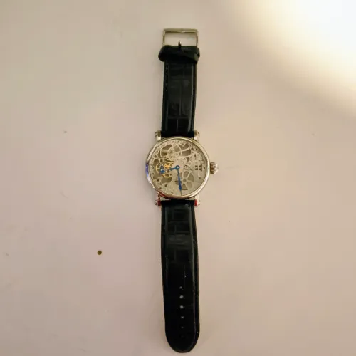 Relógio masculino Charles-Hubert, Paris 3887-B coleção premium de aço inoxidável mecânico