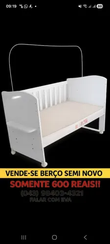 Berço semi novo