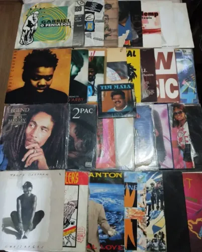 Coleção 34 Discos Vinil