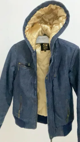 Jaqueta jeans Mamô capuz
